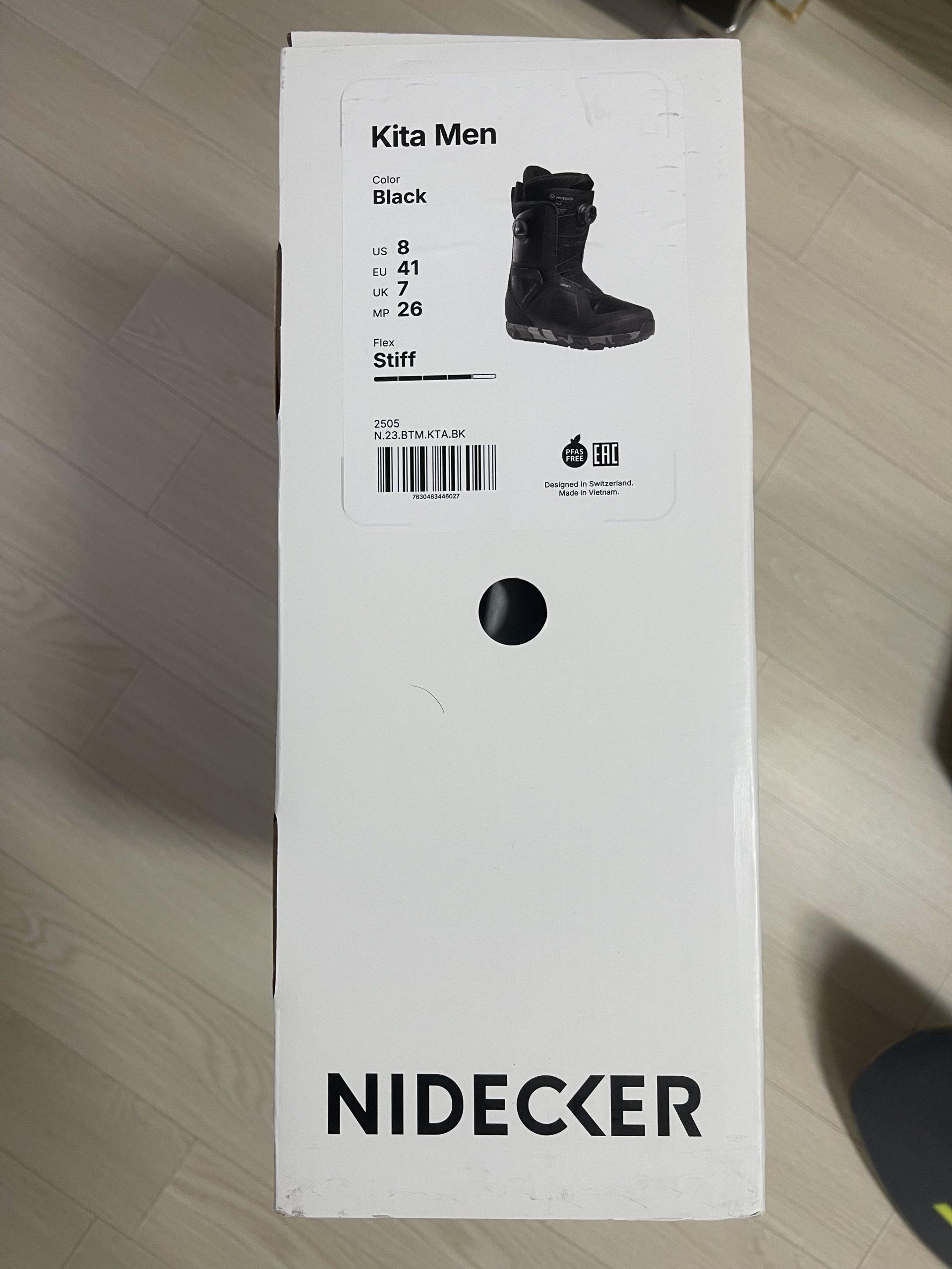 2526 니데커 키타 Nidecker Kita Men 스노우보드 부츠 260mm - 이미지 2