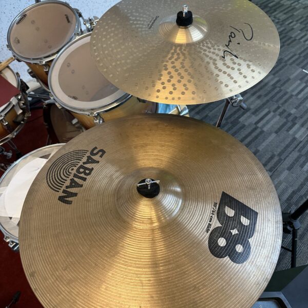 Sabian 하이햇, 라이드. Paiste Dimensions crash 16”, power crash 18”