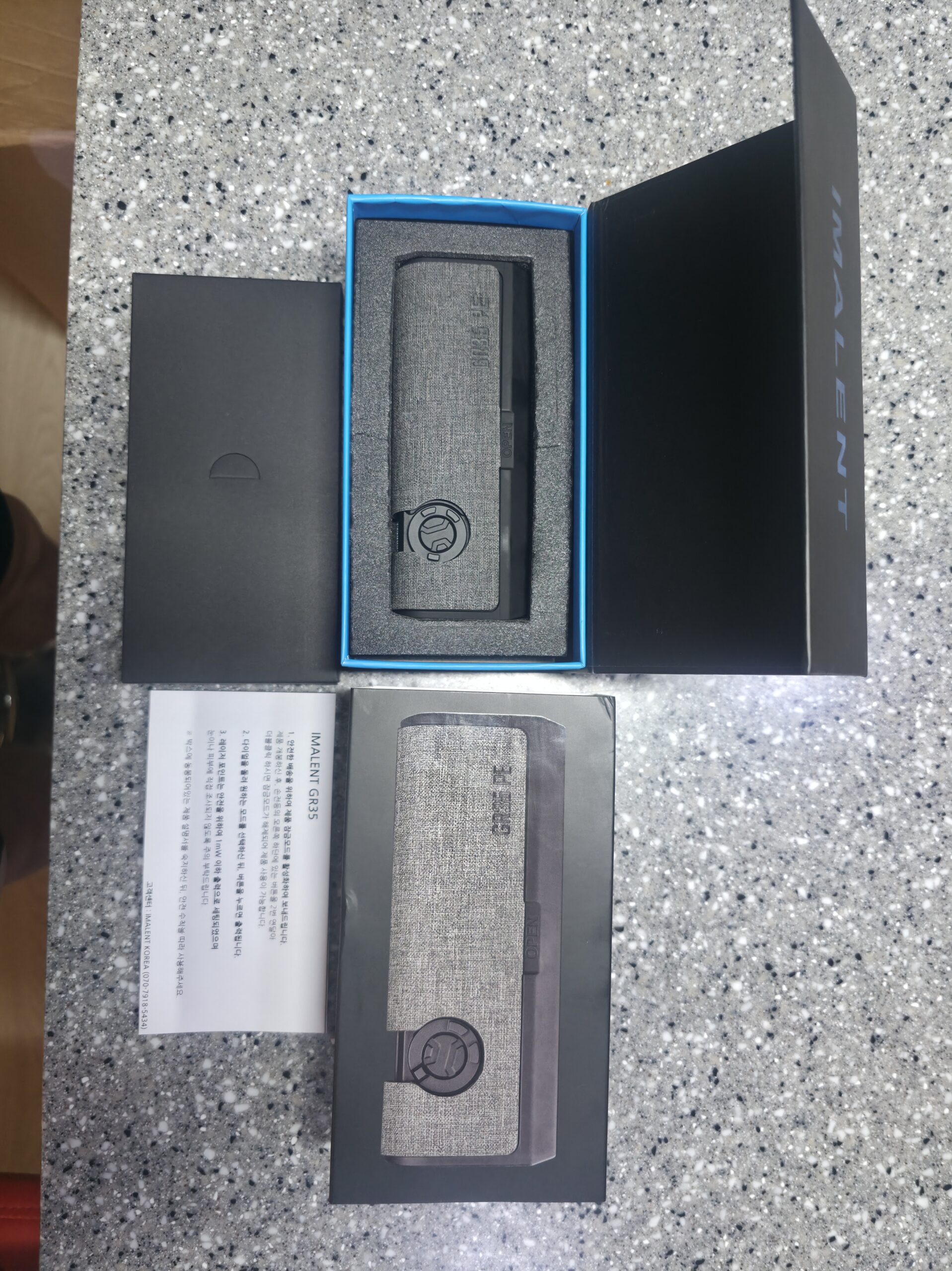 IMALENT GR35 고성능 EDC 손전등 2800루멘 UV라이트 365mm 레이저 랜턴 - 이미지 4